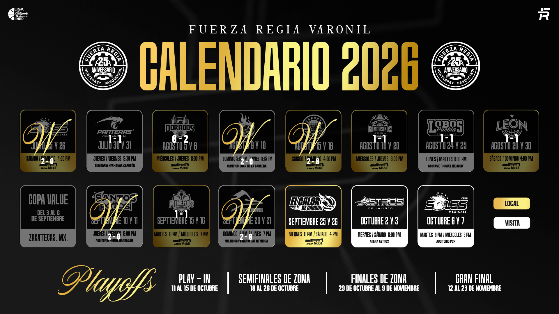 CALENDARIO
